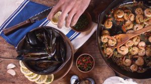 Receta Quincho: Parrilla de mariscos